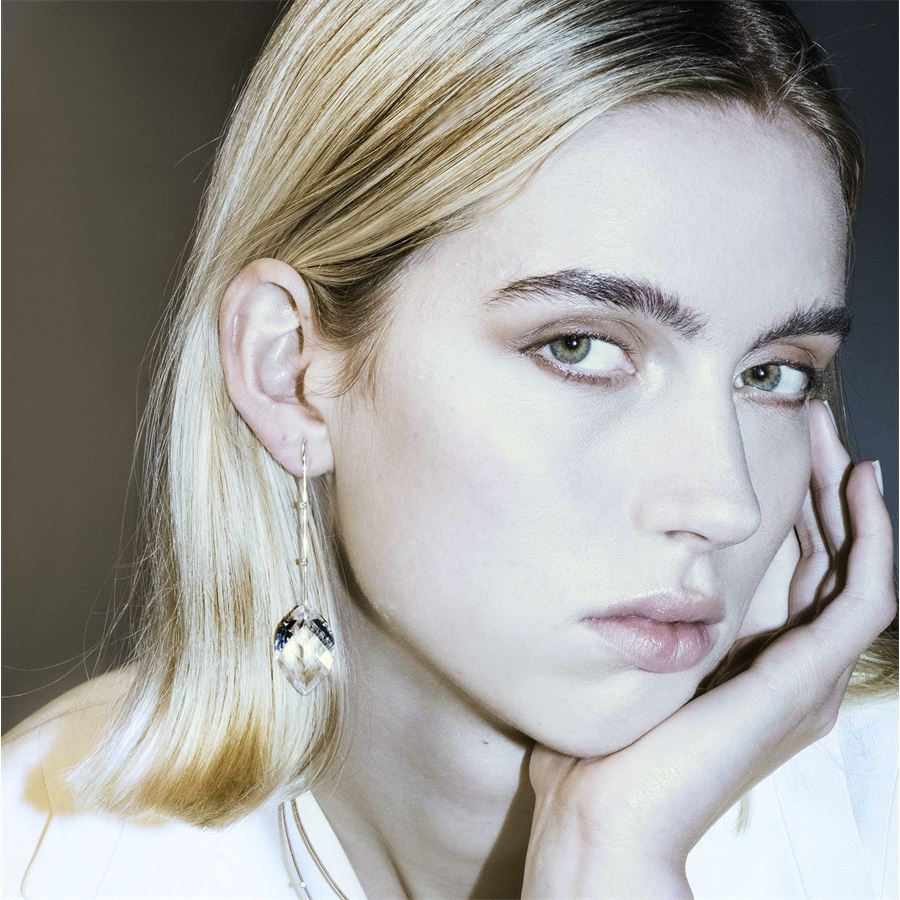 Yellow gold 'Amo' earrings AMI | OR7 CDR MNDRLAU18G CT 0,06